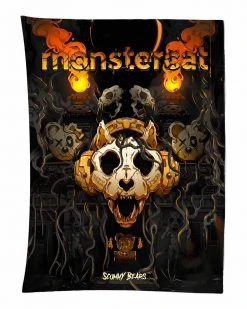 TAPESTRIES MONSTERCAT X SCUMMY BEARS - CIVILIZATIONS - TAPESTRY