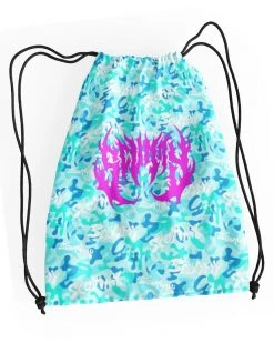 Scummy Bears OISHI - GLAMOFLAGE (AOI) - DRAWSTRING SCUMBAG BACKPACKS