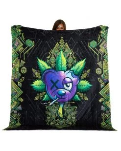 Scummy Bears MI+U - IVY BEAR (OG GREEN) - SOFT AF BLANKET