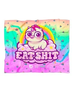 SCUMMY BEARS X MSEASY - EAT SHIT - SOFT AF BLANKET ACCESSORIES