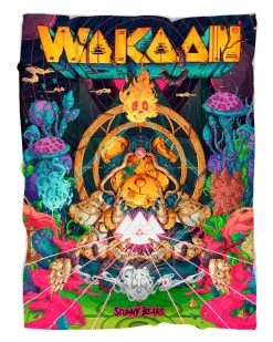 WAKAAN X SCUMMY BEARS - ANCIENT ALIENS - BLANKET ACCESSORIES