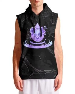 CHAMPAGNE DRIP X SCUMMY BEARS - BOTTLE DROP (NIGHT CLUB) - SLEEVELESS HOODIE
