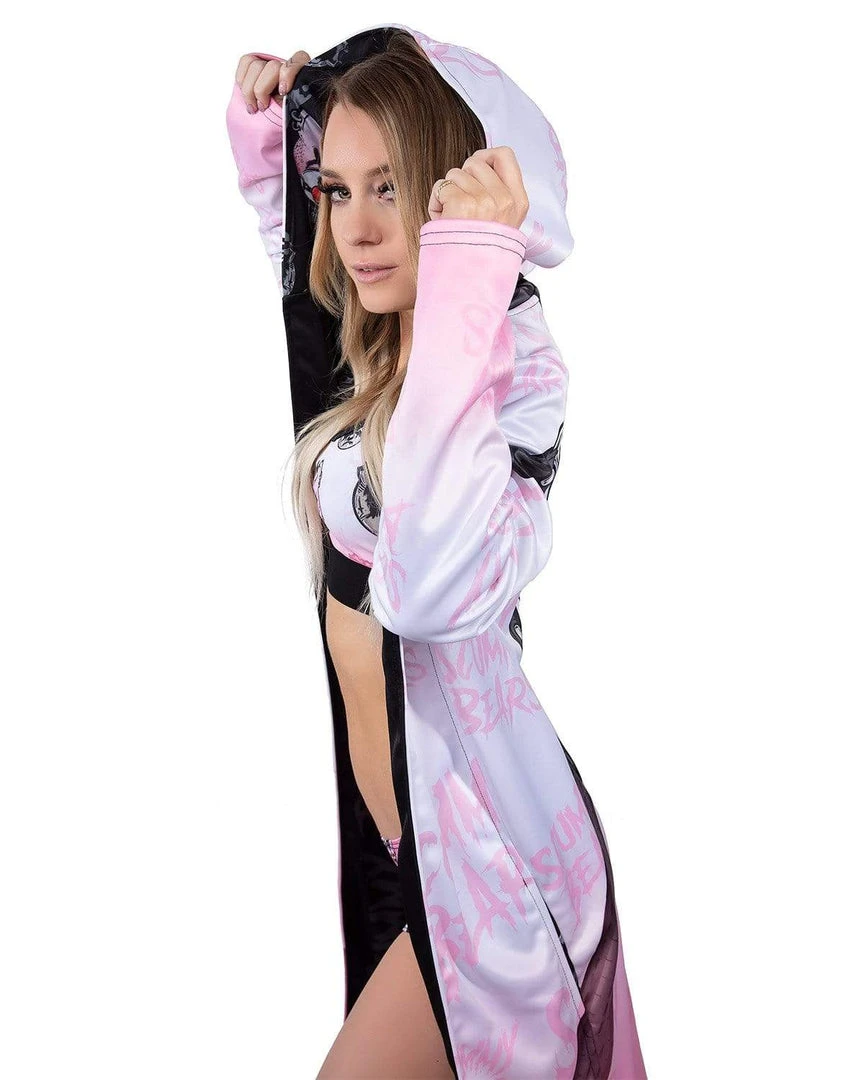 Scummy Bears CLOTHES AND STUFF BRATTY BEAR (GOTH AF) - CLOAK (BABYDOLL PINK) 5 Scummy Bears CLOTHES AND STUFF BRATTY BEAR (GOTH AF) - CLOAK (BABYDOLL PINK)