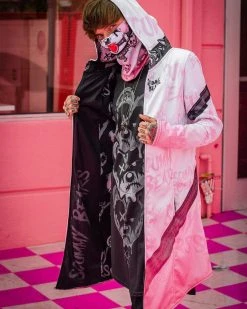 Scummy Bears CLOTHES AND STUFF BRATTY BEAR (GOTH AF) - CLOAK (BABYDOLL PINK) 15 Scummy Bears CLOTHES AND STUFF BRATTY BEAR (GOTH AF) - CLOAK (BABYDOLL PINK)