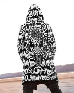 Scummy Bears CLOTHES AND STUFF POPSISKULLS - MELTED DREAMS (ARCTIC) - CLOAK