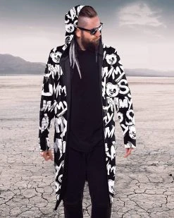 Scummy Bears CLOTHES AND STUFF POPSISKULLS - MELTED DREAMS (ARCTIC) - CLOAK 8 Scummy Bears CLOTHES AND STUFF POPSISKULLS - MELTED DREAMS (ARCTIC) - CLOAK