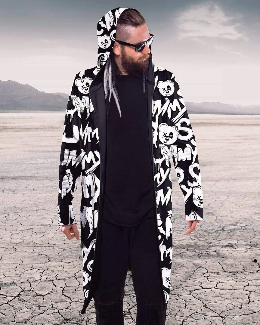 Scummy Bears CLOTHES AND STUFF POPSISKULLS - MELTED DREAMS (ARCTIC) - CLOAK 5 Scummy Bears CLOTHES AND STUFF POPSISKULLS - MELTED DREAMS (ARCTIC) - CLOAK