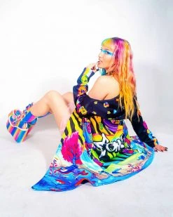 CLOAKS COM3T X SCUMMY BEARS - SPACE KANDI - CLOAK