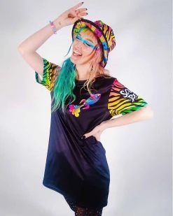 COM3T X SCUMMY BEARS - SPACE KANDI - LONG TEE (STREET CUT) T-SHIRTS & TANKS