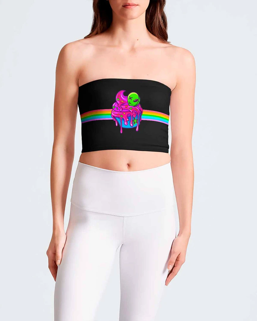T-SHIRTS & TANKS COM3T X SCUMMY BEARS - SPACE KANDI - 4-WAY REVERSIBLE TUBE TOP 8 T-SHIRTS & TANKS COM3T X SCUMMY BEARS - SPACE KANDI - 4-WAY REVERSIBLE TUBE TOP