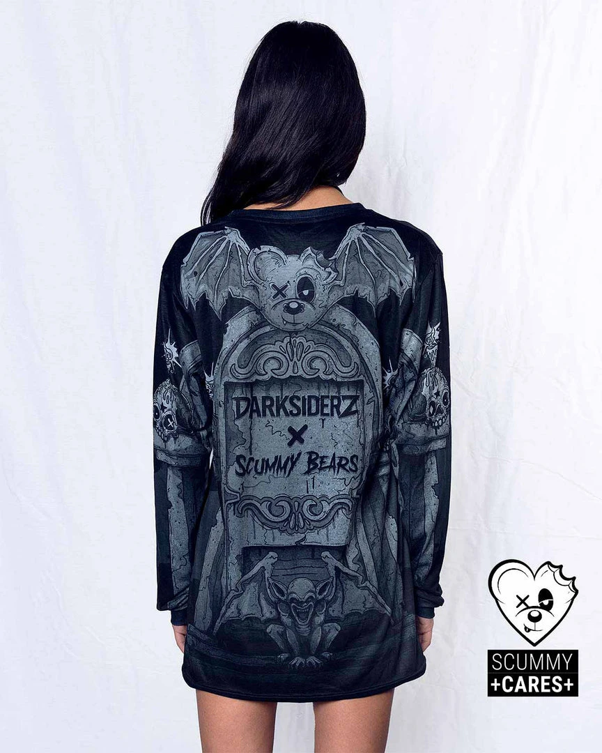T-SHIRTS & TANKS DARKSIDERZ X SCUMMY BEARS - DARK VISIONZ - LONG SLEEVE TEE 3 T-SHIRTS & TANKS DARKSIDERZ X SCUMMY BEARS - DARK VISIONZ - LONG SLEEVE TEE