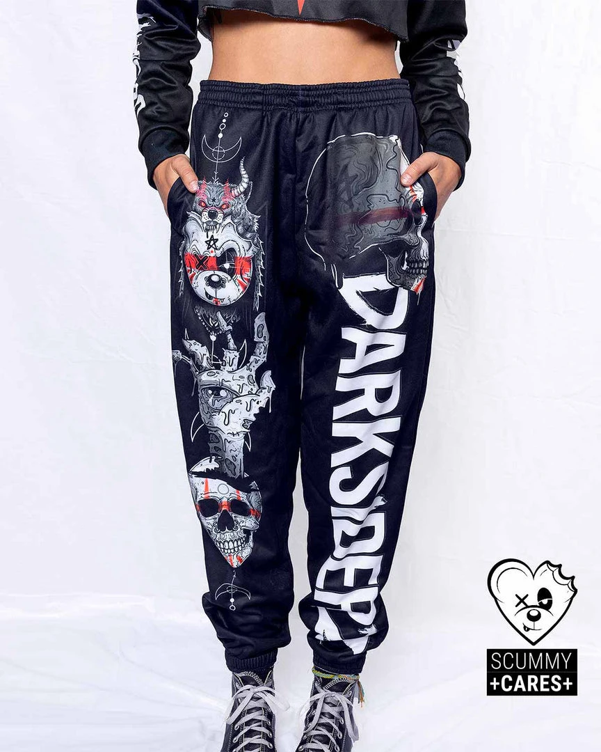 DARKSIDERZ X SCUMMY BEARS - DARK VISIONZ - SWEATPANTS 3 DARKSIDERZ X SCUMMY BEARS - DARK VISIONZ - SWEATPANTS