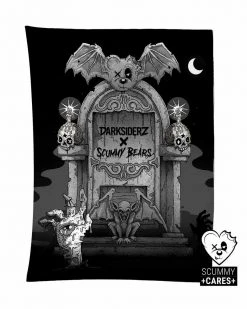 DARKSIDERZ X SCUMMY BEARS - DARK VISIONZ - TAPESTRY TAPESTRIES