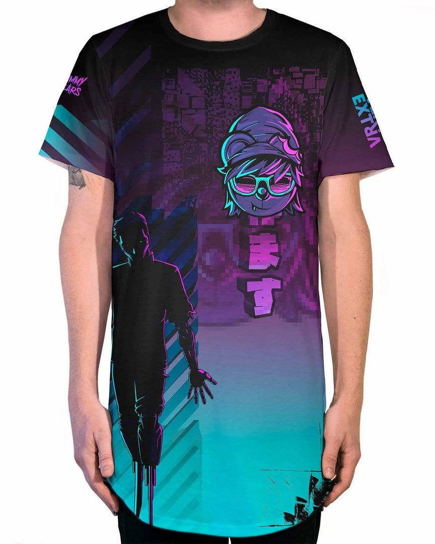 DION TIMMER X SCUMMY BEARS - FUTUREWAVE - LONG TEE CLOTHES AND STUFF 3 DION TIMMER X SCUMMY BEARS - FUTUREWAVE - LONG TEE CLOTHES AND STUFF