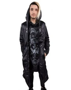 Scummy Bears GOTH BEAR (GOTH AF) - CLOAK (BLACK) CLOTHES AND STUFF