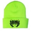 Reach MFG OISHI - BEAR METAL BEANIE (NEON GREEN) ACCESSORIES