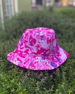 Reach MFG ACCESSORIES OISHI - GLAMOFLAGE (PINKU) - BUCKET HAT