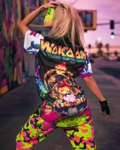 WAKAAN X SCUMMY BEARS - ANCIENT ALIENS - BASEBALL JERSEY CLOTHES AND STUFF