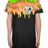 LIQUID STRANGER X SCUMMY BEARS - LAVA - LONG TEE 2 LIQUID STRANGER X SCUMMY BEARS - LAVA - LONG TEE