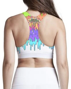 LIQUID STRANGER X SCUMMY BEARS - LAVA - SPORTS BRA 4 LIQUID STRANGER X SCUMMY BEARS - LAVA - SPORTS BRA