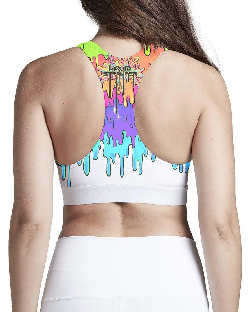 LIQUID STRANGER X SCUMMY BEARS - LAVA - SPORTS BRA 3 LIQUID STRANGER X SCUMMY BEARS - LAVA - SPORTS BRA