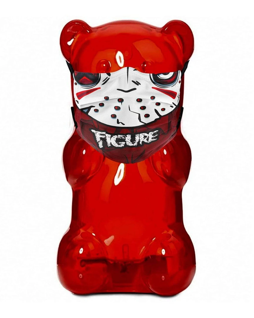 FIGURE X SCUMMY BEARS - JASON - FACE MASK 3 FIGURE X SCUMMY BEARS - JASON - FACE MASK