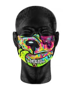 LIQUID STRANGER X SCUMMY BEARS - LAVA - FACE MASK ACCESSORIES 8 LIQUID STRANGER X SCUMMY BEARS - LAVA - FACE MASK ACCESSORIES