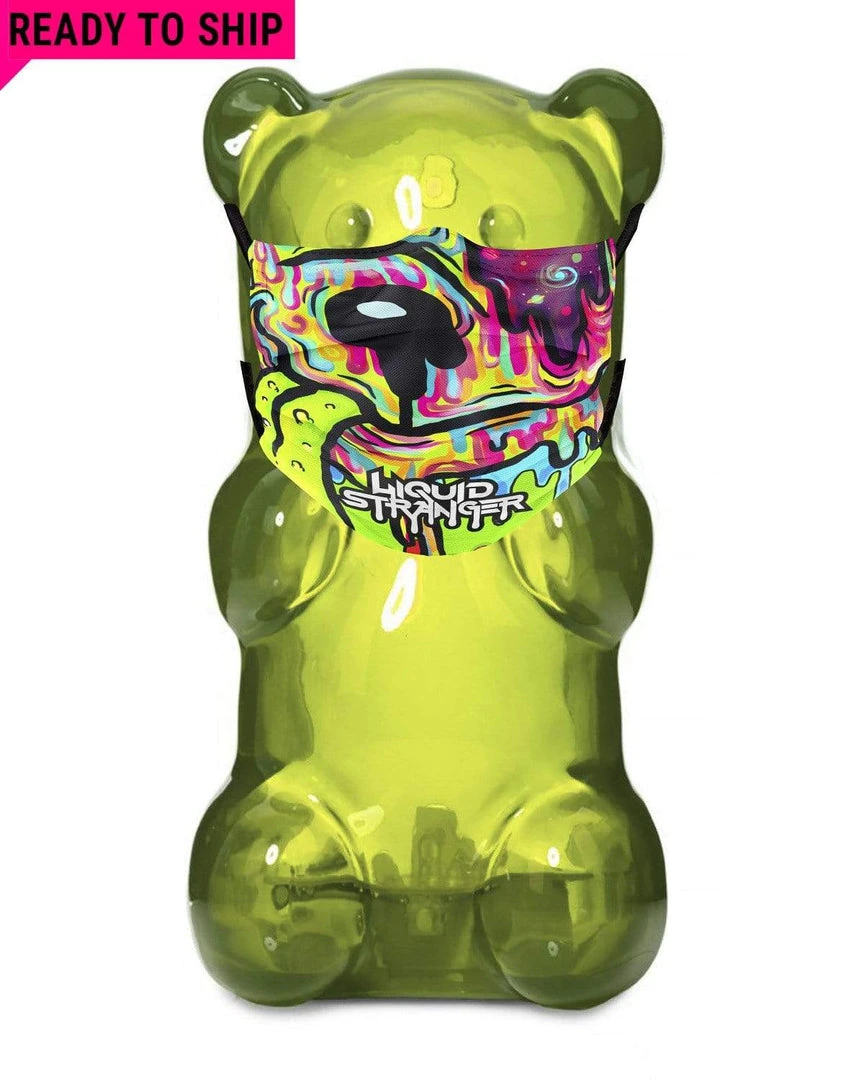LIQUID STRANGER X SCUMMY BEARS - LAVA - FACE MASK ACCESSORIES 3 LIQUID STRANGER X SCUMMY BEARS - LAVA - FACE MASK ACCESSORIES