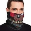 MIDNIGHT TYRANNOSAURUS X SCUMMY BEARS - SEAMLESS MASK 1 MIDNIGHT TYRANNOSAURUS X SCUMMY BEARS - SEAMLESS MASK
