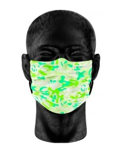 Scummy Bears OISHI - GLAMOFLAGE (MIDORI) - FACE MASK