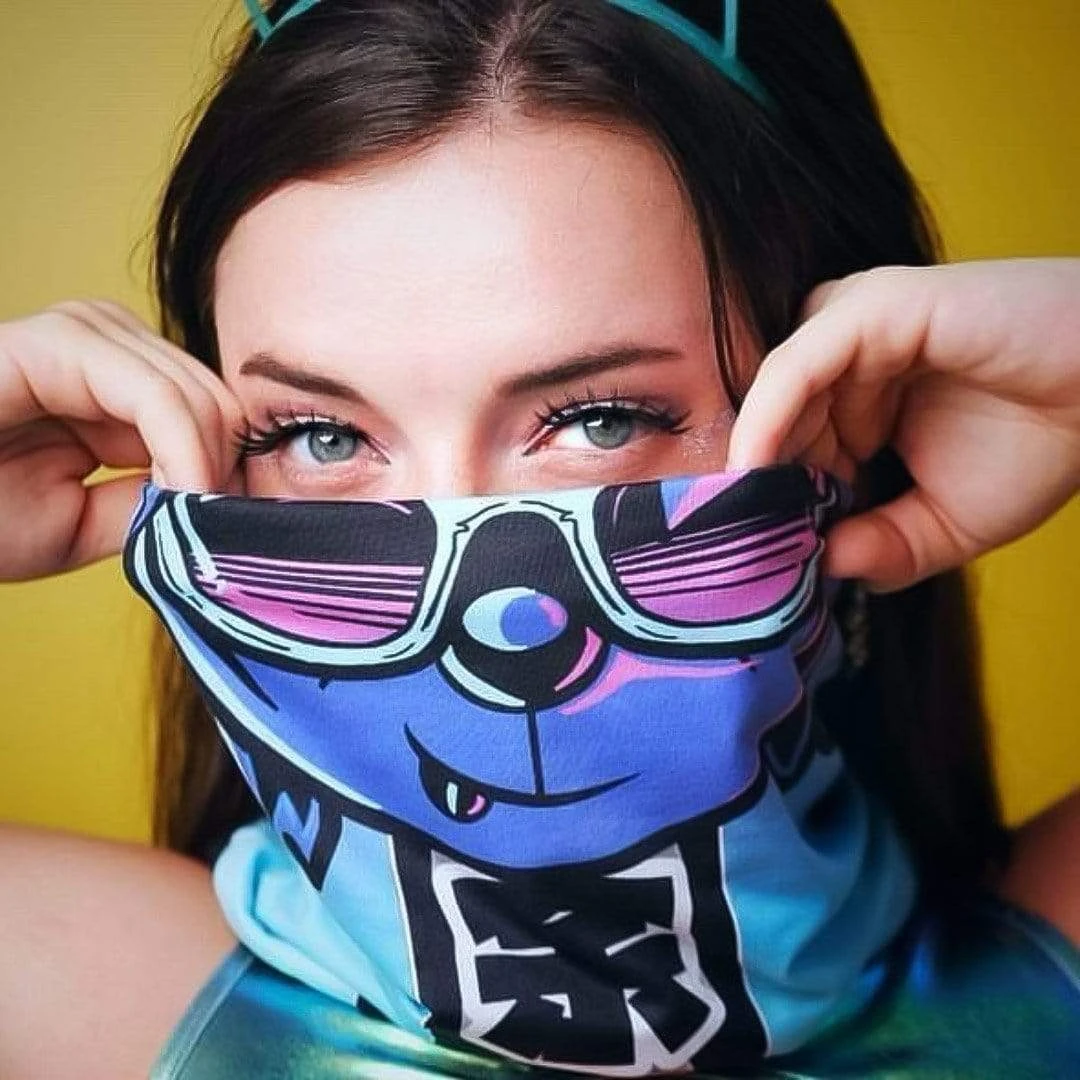 ACCESSORIES DION TIMMER X SCUMMY BEARS - FUTUREWAVE - SEAMLESS MASK 4 ACCESSORIES DION TIMMER X SCUMMY BEARS - FUTUREWAVE - SEAMLESS MASK