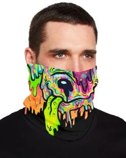 LIQUID STRANGER X SCUMMY BEARS - LAVA - SEAMLESS MASK ACCESSORIES