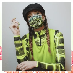 Scummy Bears ACCESSORIES SCUMMY CARES - SCUMMY PATTERN SOUR - FACE MASK 9 Scummy Bears ACCESSORIES SCUMMY CARES - SCUMMY PATTERN SOUR - FACE MASK