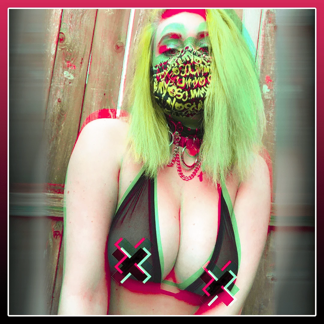 Scummy Bears ACCESSORIES SCUMMY CARES - SCUMMY PATTERN SOUR - FACE MASK 4 Scummy Bears ACCESSORIES SCUMMY CARES - SCUMMY PATTERN SOUR - FACE MASK