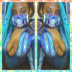 Scummy Bears ACCESSORIES SCUMMY CARES - UNICORN TWIST - FACE MASK 11 Scummy Bears ACCESSORIES SCUMMY CARES - UNICORN TWIST - FACE MASK