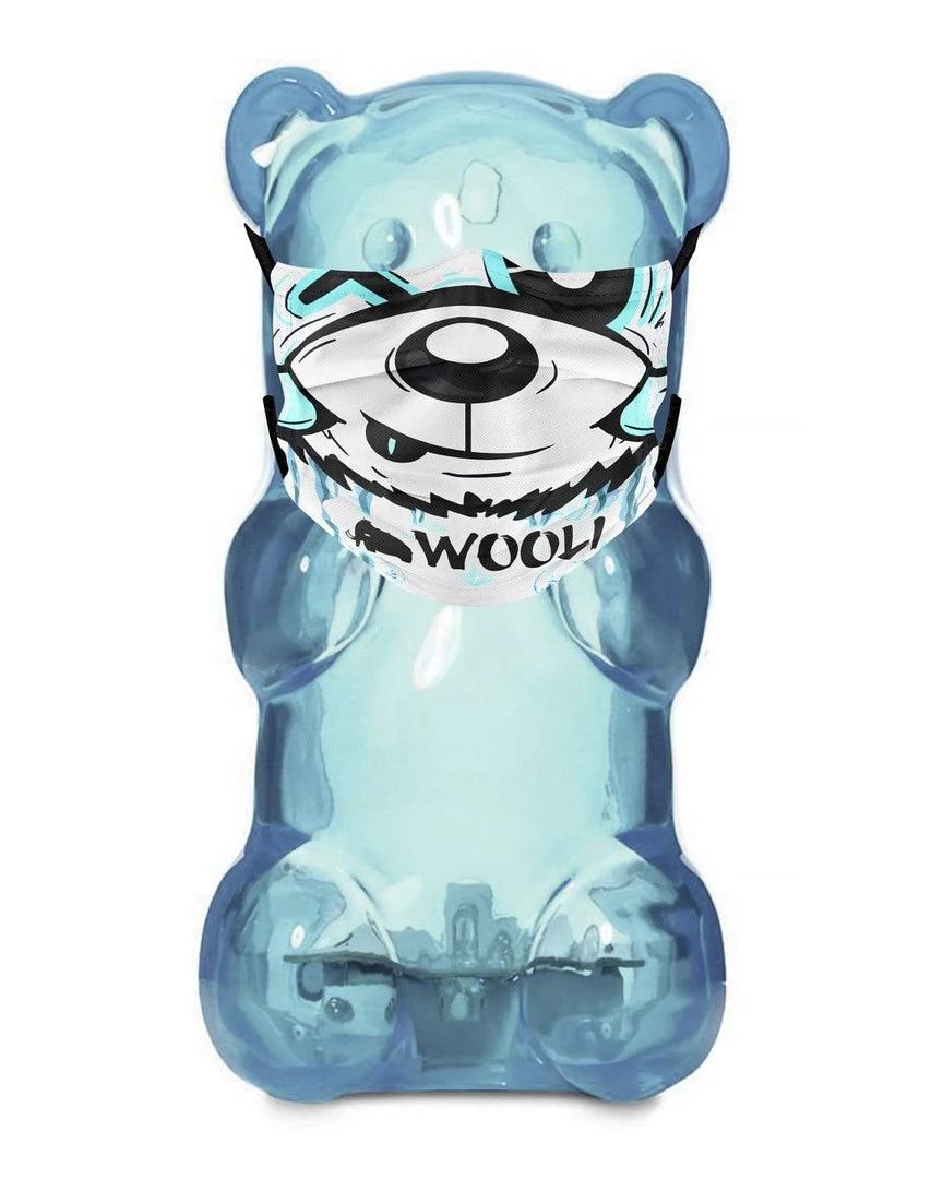 WOOLI X SCUMMY BEARS - CHILL OUT - FACE MASK ACCESSORIES 3 WOOLI X SCUMMY BEARS - CHILL OUT - FACE MASK ACCESSORIES