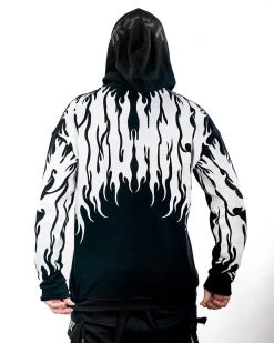 Scummy Bears OISHI - BEAR METAL OVER THE SHOULDER STREET HOODIE CLOTHES AND STUFF