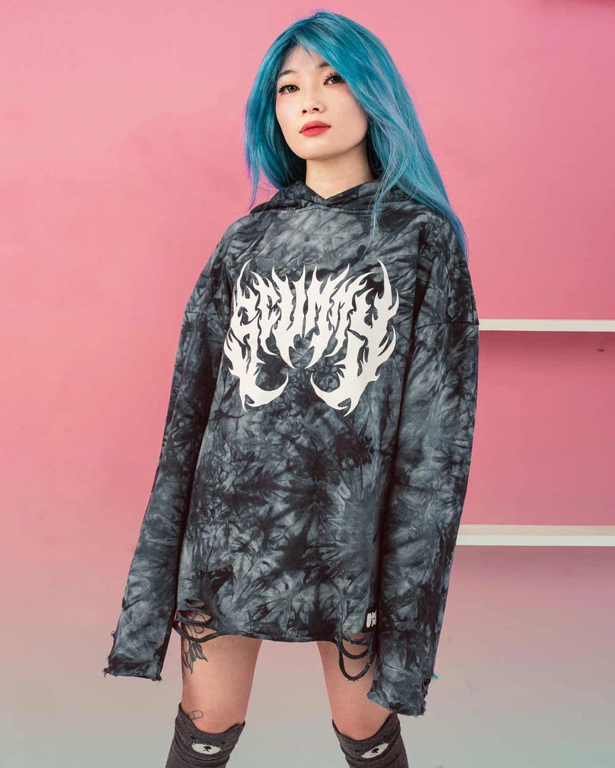 Scummy Bears OISHI - BEAR METAL - TIE-DYE HOODIE CLOTHES AND STUFF 5 Scummy Bears OISHI - BEAR METAL - TIE-DYE HOODIE CLOTHES AND STUFF