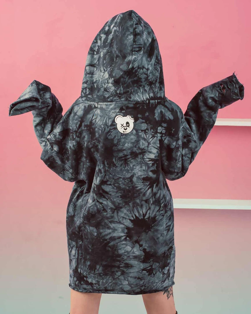 Scummy Bears OISHI - BEAR METAL - TIE-DYE HOODIE CLOTHES AND STUFF 4 Scummy Bears OISHI - BEAR METAL - TIE-DYE HOODIE CLOTHES AND STUFF