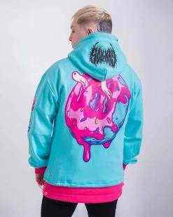 Scummy Bears OISHI - DABBY DONATSU - TWO-TONE HOODIE