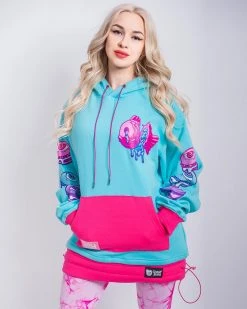 Scummy Bears OISHI - DABBY DONATSU - TWO-TONE HOODIE