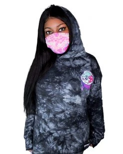 Scummy Bears OISHI - TWISTED TONKOTSU - TIE-DYE HOODIE