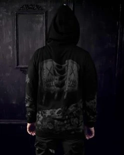 Scummy Bears CLOTHES AND STUFF OISHI - YUMMY YAKI CHIZU - GLAMOUFLAGE TECH HOODIE