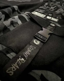 Scummy Bears CLOTHES AND STUFF OISHI - YUMMY YAKI CHIZU - GLAMOUFLAGE TECH HOODIE