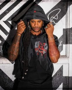 Scummy Bears OISHI - YUMMY YAKI CHIZU - SHORT SLEEVE TECH HOODIE CLOTHES AND STUFF