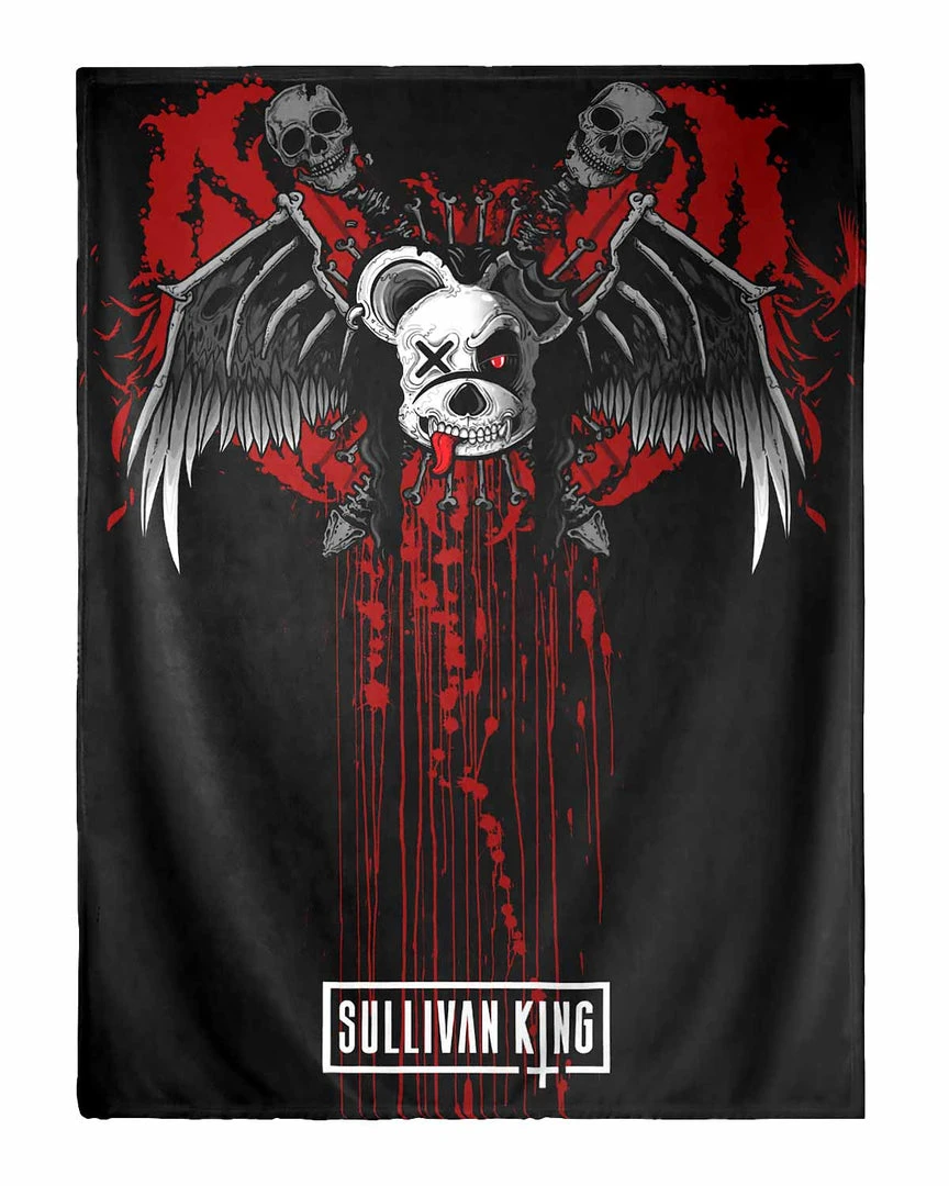 SULLIVAN KING X SCUMMY BEARS - SPINE COLLECTOR - SOFT AF BLANKET 3 SULLIVAN KING X SCUMMY BEARS - SPINE COLLECTOR - SOFT AF BLANKET