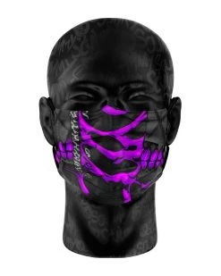 Scummy Bears OISHI - YUMMY YAKI CHIZU (PURPS) - FACE MASK MASKS