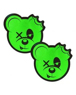 CLOTHES AND STUFF SCUMMY BEARS PASTEASE (NEON GREEN)