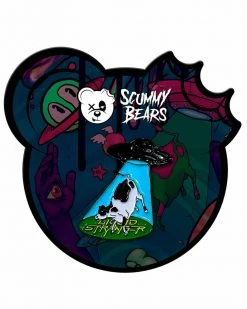 LIQUID STRANGER X SCUMMY BEARS - COWSPIRACY (MOONLIGHT) - PIN ACCESSORIES