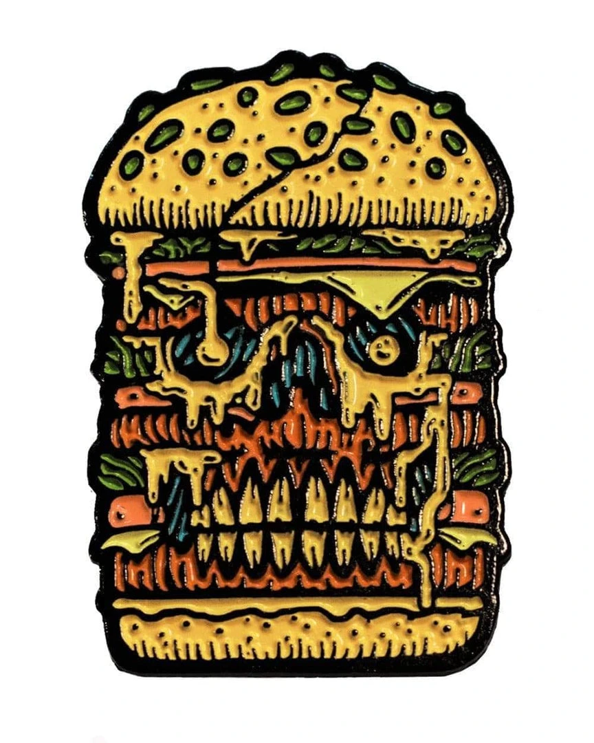 Scummy Bears ACCESSORIES STEEZBURGER PIN 4 Scummy Bears ACCESSORIES STEEZBURGER PIN